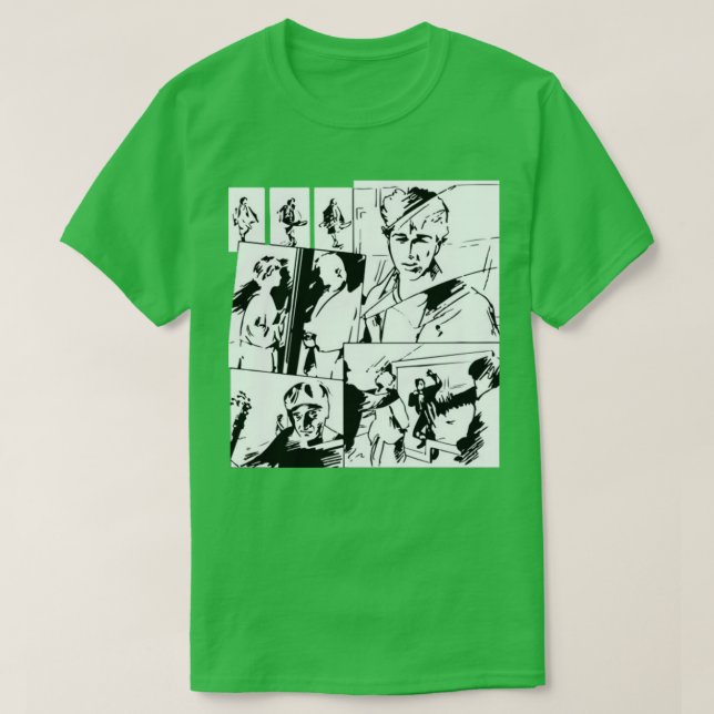 Aha Classic 80s Musikvideo - ta på mig Retro T Shirt (Design framsida)