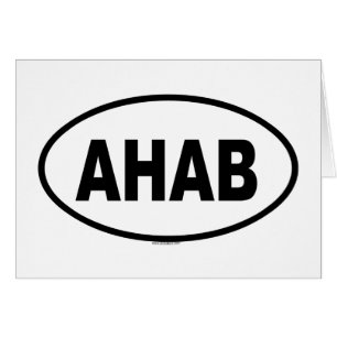 AHAB HÄLSNINGSKORT