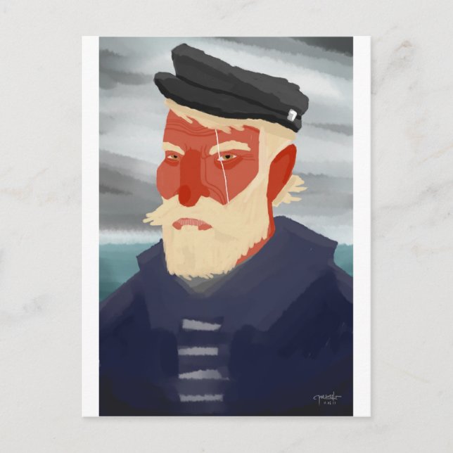 Ahab Vykort (Framsida)