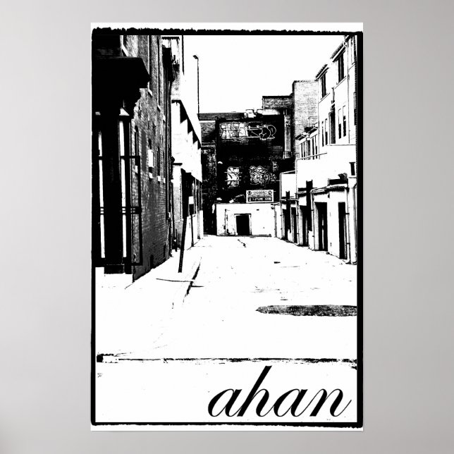 Ahan Alley Poster (Framsidan)