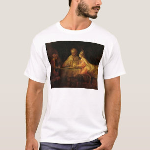 Ahasuerus, Haman och Esther, c.1660 Tee
