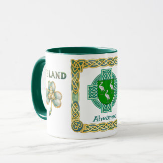 Ahearne Celtic Cross Irländsk Sköld Mugg