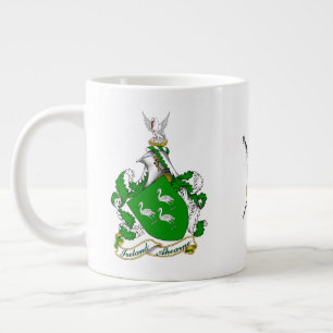 Ahearne Irish Jackar av Arm Personlig Jumbo Mugg