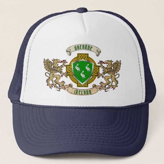 Ahearne Irish Shield & Griffins Personlig Keps (Framsida)