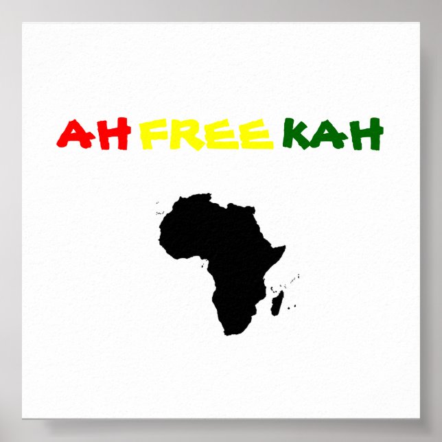 AHFREEKAH POSTER (Framsidan)