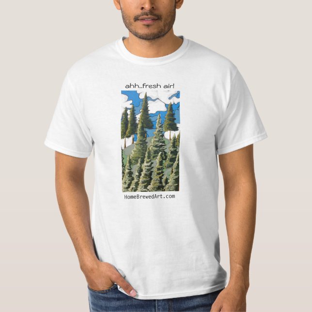 ahh. .fresh-luft! #2 t-shirt (Framsida)