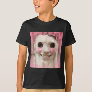 Ahh Katt Meme Tacksam Förbannad Weirore Rolig Tack T Shirt