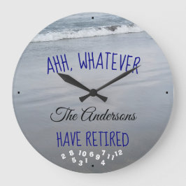 Ahh spelar ingen roll har något efternamn avgått stor klocka