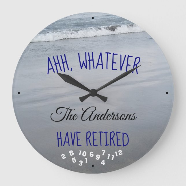 Ahh spelar ingen roll har något efternamn avgått stor klocka (Framsida)