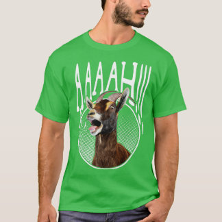 Ahhh Screaming Goat Gift Funny Goat Lover Screamin T Shirt
