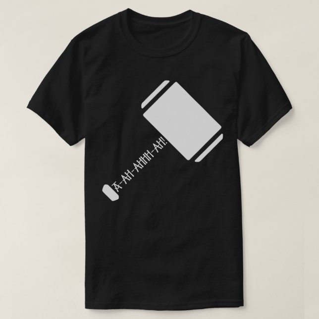 AhhhAh T Shirt (Design framsida)