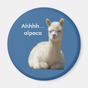 Ahhhh Alpacamagnet Magnet