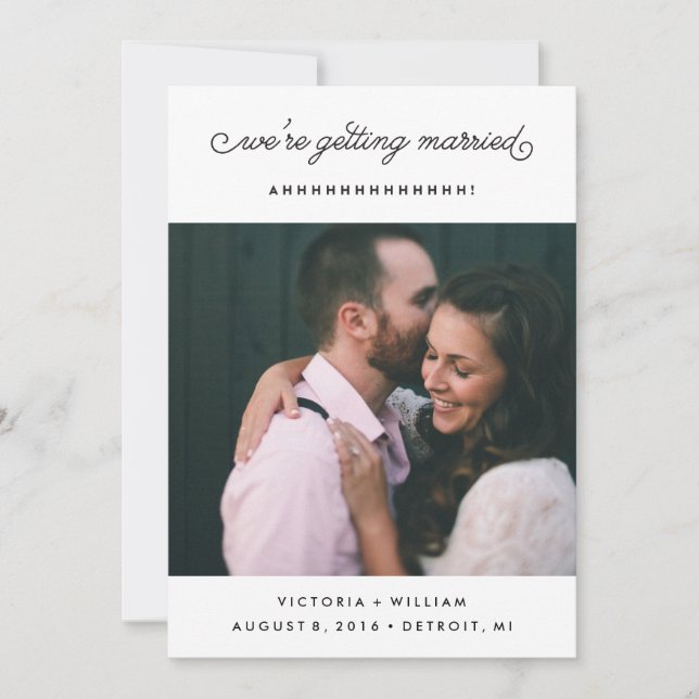 Ahhhhh - Spara datumet (Framsida)