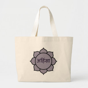 ahimsa (lotusblomma) .jpg jumbo tygkasse