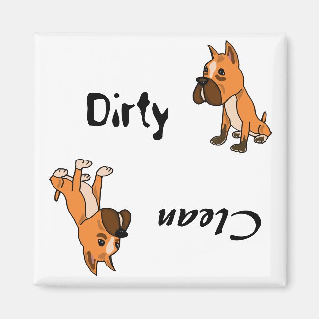 AHL- Dirty Tassar Boxer Magnet (Framsidan)