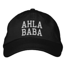 Ahla Baba Best Pappa Arabiska Fars dag Broderad Keps