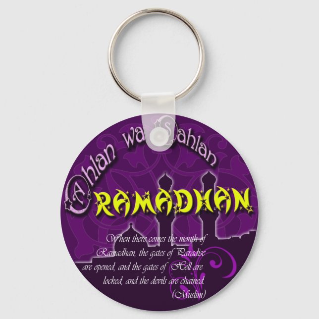 Ahlan Wa Sahlan Ramadhan Nyckelring (Framsida)