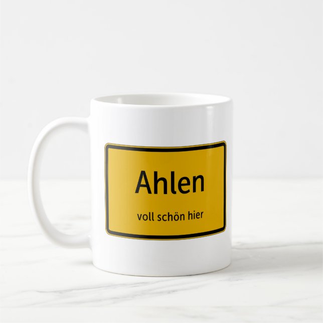 Ahlen Tasse Kaffeetasse Teetasse Kaffemugg (Vänster)