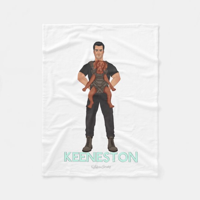 Ahmed and Nemi  Fleecefilt (Framsidan)