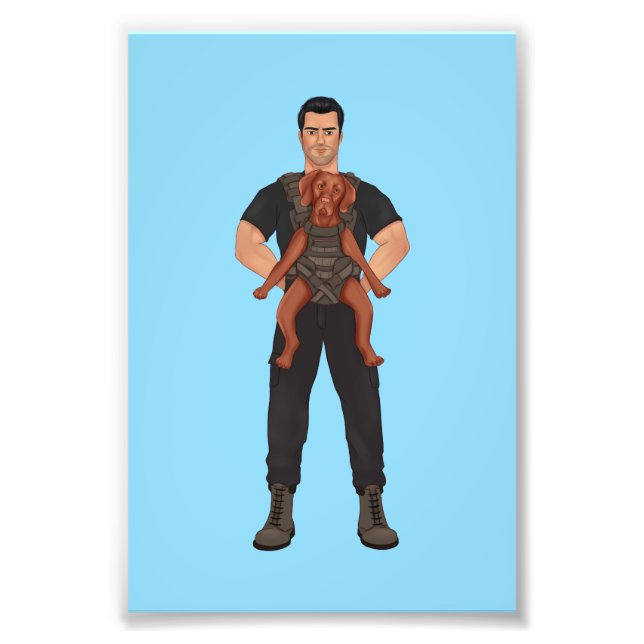 Ahmed and Nemi wall art Fototryck (Framsidan)