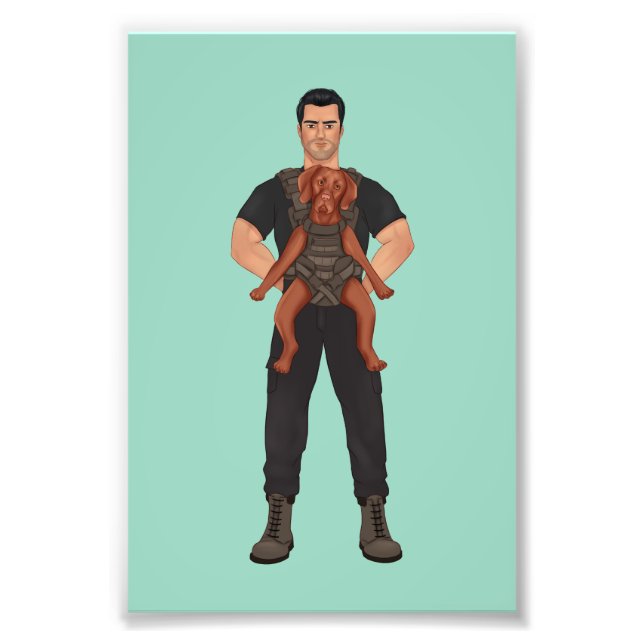 Ahmed and Nemi wall art Fototryck (Framsidan)