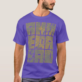 Ahmedabad Gujarat India City Karta Typography Bauh T Shirt