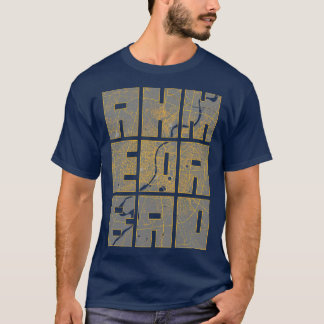Ahmedabad Gujarat India City Karta Typography Bauh T Shirt