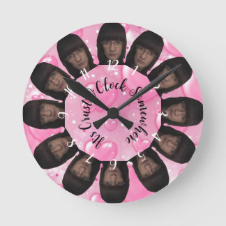 Ahmet Hands It's Crust O Clock Somewhere LOL Clock Rund Klocka