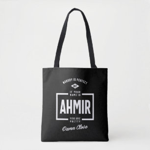 Ahmir Personlig Namn Birthday Gift Tygkasse