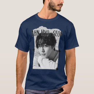 Ahn Hyoseop Kpop Solo Artist Scrapbook Klistermärk T Shirt