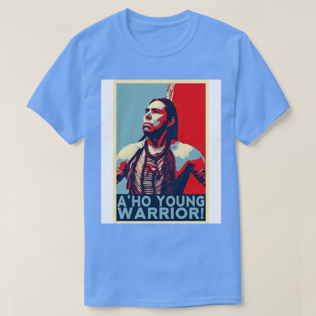 Aho Young Warrior Rez Hundar av CH3Media Baby Body T Shirt (Design framsida)