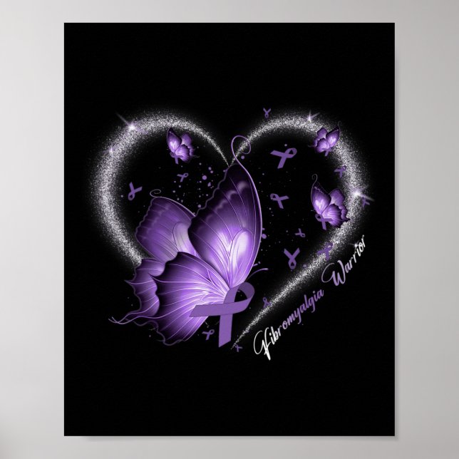 Åhörandedag Förlorare Survivor Butterfly Heart Poster (Framsidan)
