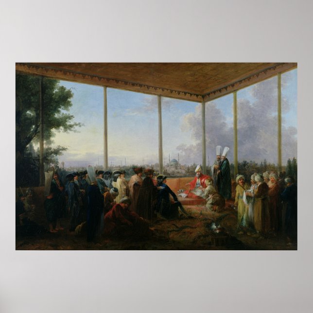 Åhörarinna i Konstantinopel Poster (Framsidan)