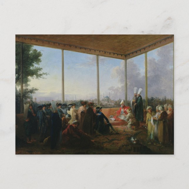 Åhörarinna i Konstantinopel Vykort (Framsida)