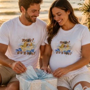 Ahoy! Baby Boy Födelsedags T-Shirts
