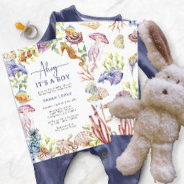Ahoy Baby Shower-inbjudan Inbjudningar