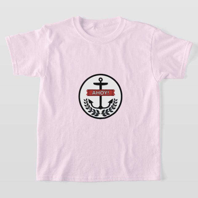 Ahoy - Bards grundläggande T-Shirt (Laydown)