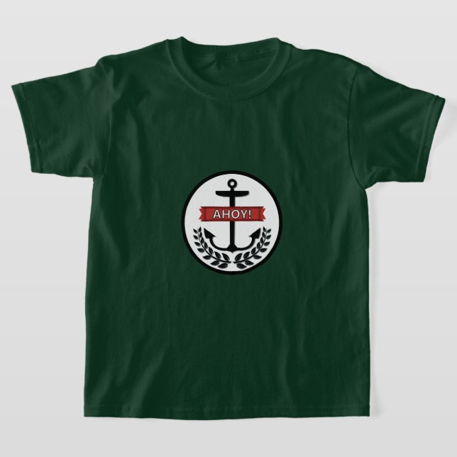 Ahoy - Bards grundläggande T-Shirt (Laydown)