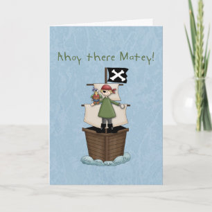 Ahoy där Matey! Tackkort