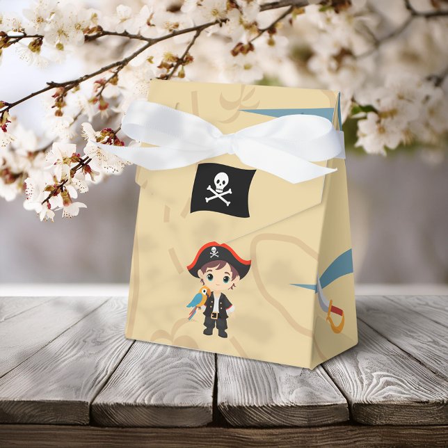 Ahoy där! Pirat Boy Födelsedagsfest Presentaskar (Skapare uppladdad)