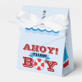 Ahoy Det är en baby pojke, 3"w x 1.5"l x 3.25"h Presentaskar