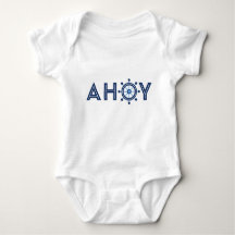 Ahoy Det är en Baby-t-shirt