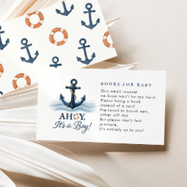 Ahoy Det är en Bokar för babyskor. Tilläggskort
