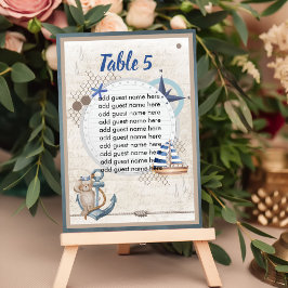 Ahoy Det är en Boy Nautical Äventyr Awaits Bordsnummer