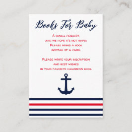 Ahoy Det är en Boy Nautical Bokar för Baby Tilläggskort