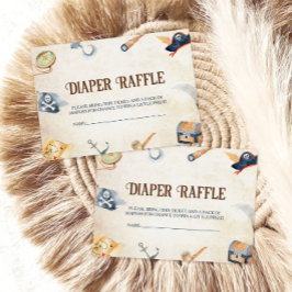 Ahoy Det är en liten babyskare i Pirat Raffle Tilläggskort