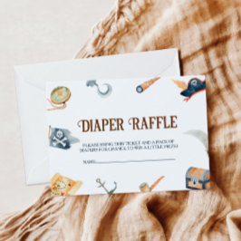 Ahoy Det är en liten babyskare i Pirat Raffle Tilläggskort