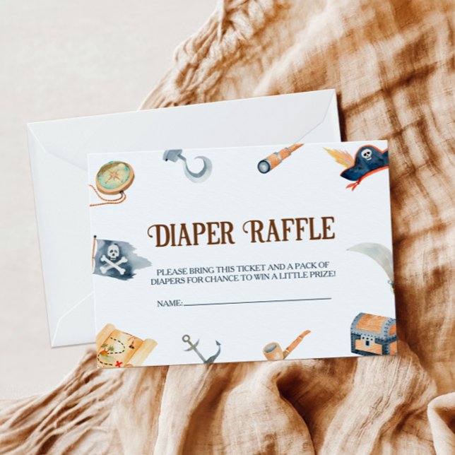 Ahoy Det är en liten babyskare i Pirat Raffle Tilläggskort (Skapare uppladdad)
