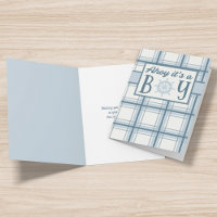 Ahoy, det är en pojk-nautisk babydusch