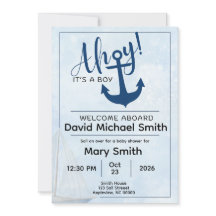 Ahoy, det är en pojkvän i Inbjudan